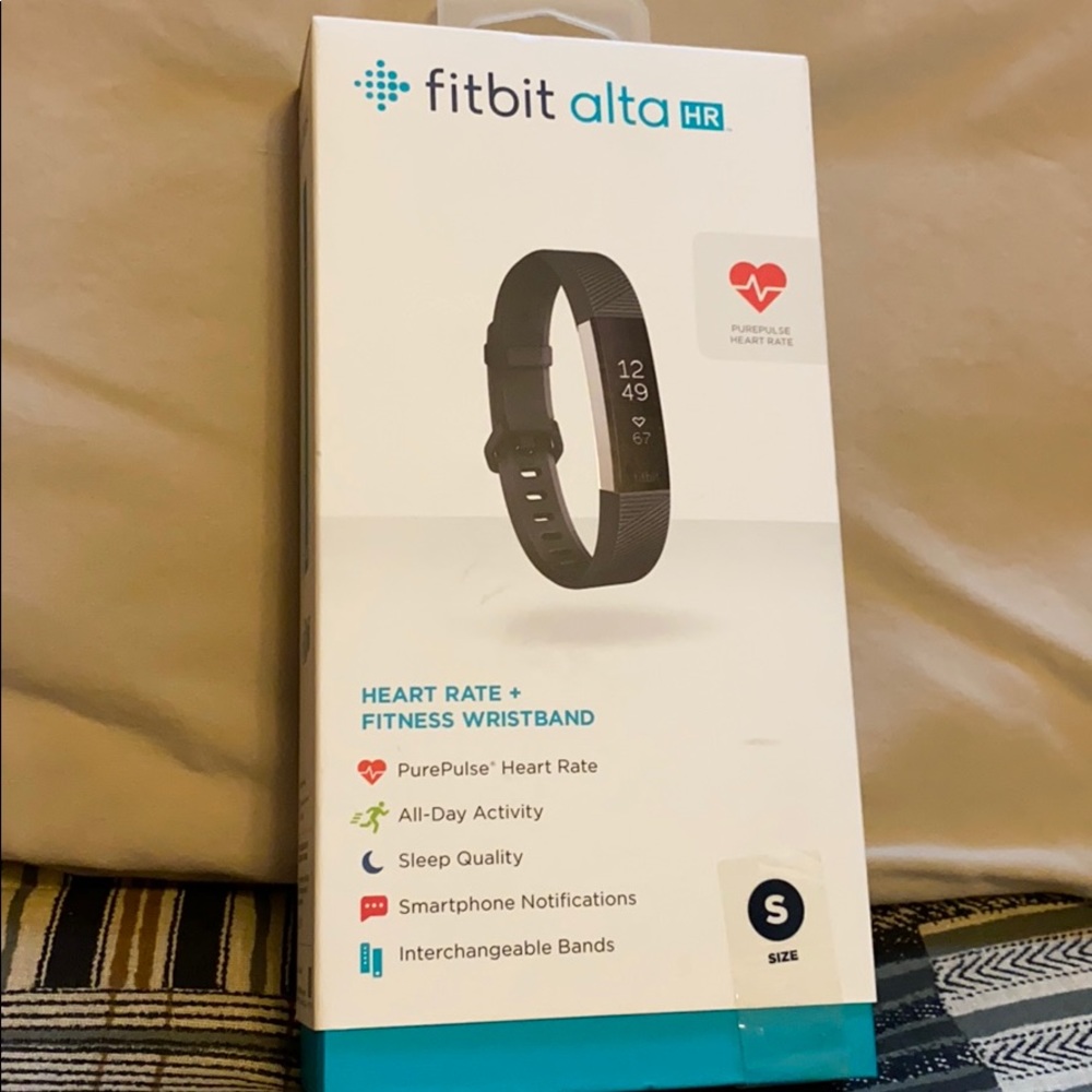 Fitbit Alta HR.